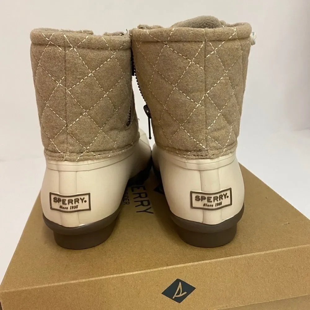 Sperry Saltwater Wool Quilted Waterproof Boots‎